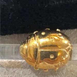 Trollbeads 18k gold Ladybug. Retired!